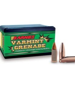 Barnes Varmint Grenade Bullets 22 Caliber (224 Diameter) 50 Grain Hollow Point Lead-Free