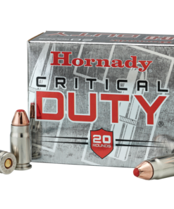 Hornady Critical Duty Handgun Ammo Nickel 9mm 25-Rounds 135 Grain FlexLock