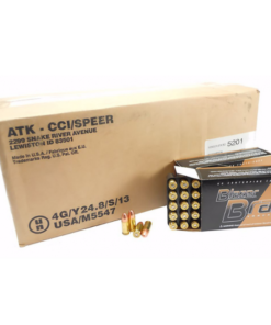 CCI Blazer Brass Handgun Ammunition 9mm Luger 124 gr FMJ 1000/box