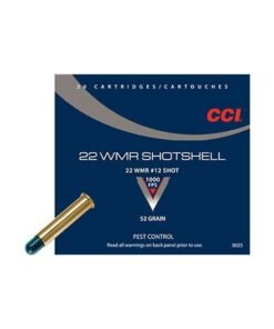 CCI/Speer CCI Shotshell 22WMR 52 Grain Shotshell #12 20/BX 2000/CS