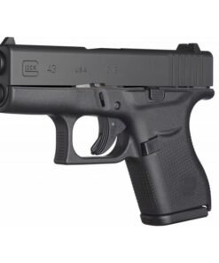 Glock 43 Black 9mm 3.39-inch 6Rds USA MADE