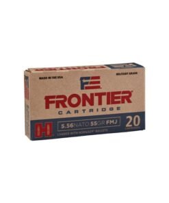 Hornady Frontier Cartridge Rifle Ammo Brass 5.56 20-Rounds 55 Grain FMJ