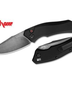 Kershaw Launch 1 Automatic Push Button Knife - 3.4" Plain Drop-Point Blade