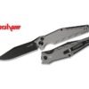 Kershaw Launch 7 Automatic Knife Gray Handle - 3.7" Plain Clip-Point Blade