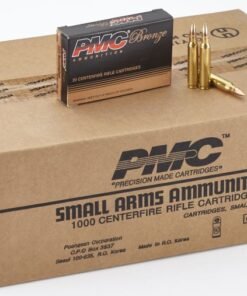 PMC Ammunition Bronze .223 Rem 55 Grain Full Metal Jacket Boat Tail Brass- 1000Rds - Full Case