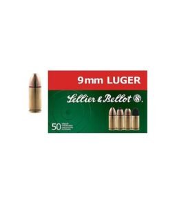 Sellier & Bellot 9mm 115GR FMJ 50rds