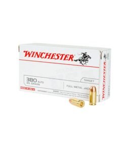 Winchester Ammunition .380ACP 95GR FMJ 50rds
