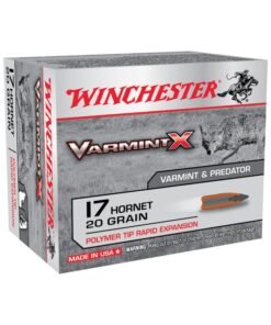 Winchester X17P 17 Hornet 20 Grain Varmint X 20 Rounds