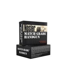 Nosler Match Grade Brass 9mm 115-Grain 20-Rounds JHP