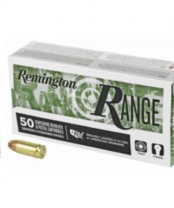 Remington Range Brass 9mm 115-Grain 500-Rounds FMJ