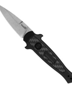 Kershaw Launch 12 Mini Stiletto Automatic Knife 2.5" Stonewash