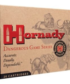 Hornady Dangerous Game Ammunition 450 Rigby 480 Grain DGX Bonded Box of 20