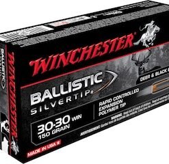 Winchester Ballistic Silvertip Ammunition 30-30 Winchester 150 Grain Rapid Controlled Expansion Polymer Tip Box of 20 good sale