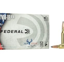 Federal Non-Typical Ammunition 7mm-08 Remington 150 Grain Soft Point Box of 20 good sale