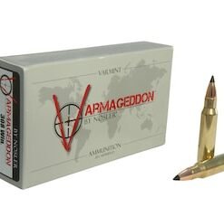 Nosler Varmageddon Ammunition 308 Winchester 110 Grain Polymer Tip Flat Base Box of 20 good sale
