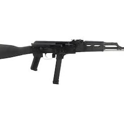 <strong>Century Arms Wasr-M Semi-Automatic Centerfire Rifle 9mm Luger 16.4" Barrel Matte and Black Pistol Grip</strong>