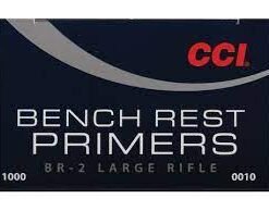 CCI Large Rifle Bench Rest Primers #BR2 Box of 1000 (10 Trays of 100)